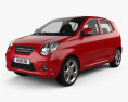 Kia Picanto (Morning) (SA) 2011 3d model