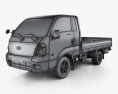 Kia Bongo (PU) Pickup 2012 3d model wire render
