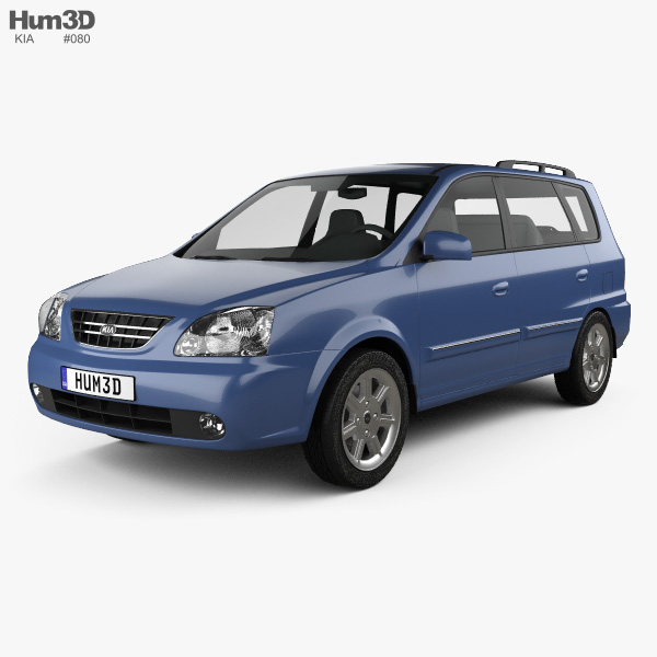 Kia Carens (RS) 2006 3D model