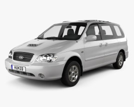 Kia Sedona 2010 3D model