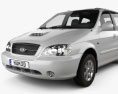 Kia Sedona 2010 Modelo 3d