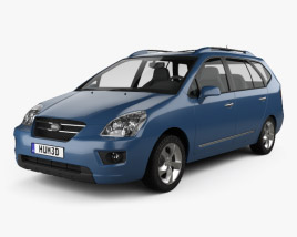 Kia Carens 2010 3D model