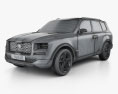 Kia Telluride Concept 2019 3d model wire render