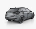 Kia Forte 5-door hatchback 2020 3d model