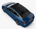 Kia Optima hybrid 2020 3d model top view