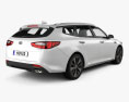 Kia Optima wagon 2020 3d model back view