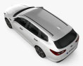Kia Optima wagon 2020 3d model top view