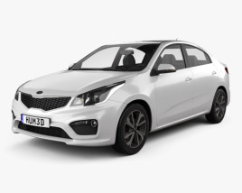 Kia Rio (K2) sedan 2020 3D model