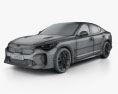 Kia Stinger GT 2020 3d model wire render