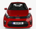 Kia Picanto (Morning) 2020 3d model front view