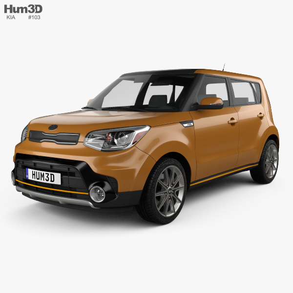 Kia Soul Turbo 2019 3D model