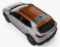 Kia Stonic 2020 3d model top view