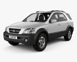 Kia Sorento EX 2002 3D model