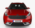 Kia Niro with HQ interior 2019 3d model front view