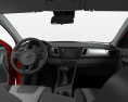 Kia Niro avec Intérieur 2017 Modèle 3d dashboard