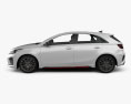 Kia Ceed GT hatchback 2021 3d model side view