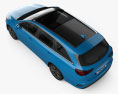 Kia Ceed sportswagon 2021 3d model top view