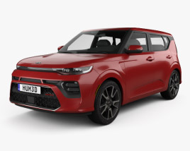 Kia Soul GT-Line Turbo 2022 3D model