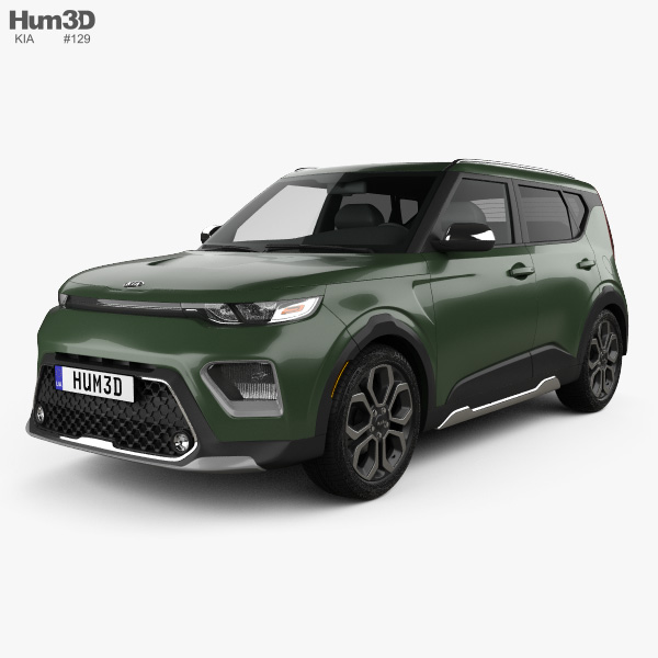 Kia Soul X-Line 2022 3D model