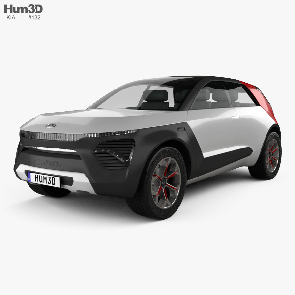 Kia HabaNiro 2020 3D model