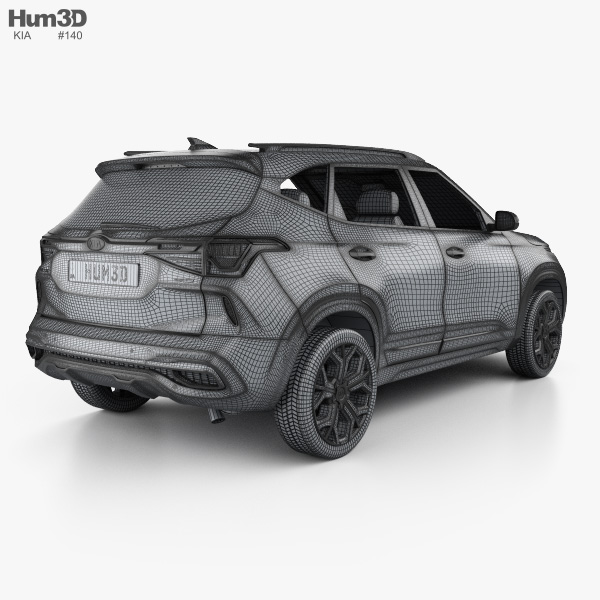 Kia Seltos GT-Line 2022 3D model - Vehicles on Hum3D