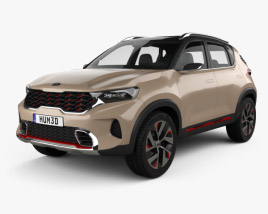 Kia Sonet Conceito 2020 Modelo 3d