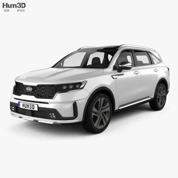 Kia Sorento EcoHybrid 2021 3D model
