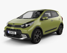 Kia Picanto X-Line 2022 3D model