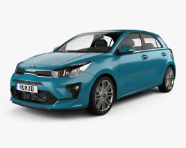 Kia Rio hatchback 2022 3D model