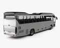 Kia Granbird bus 2021 3d model back view