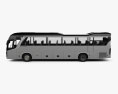 Kia Granbird Autobus 2021 Modèle 3d vue de côté