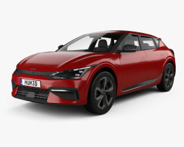 Kia EV6 GT-Line 2022 3D model