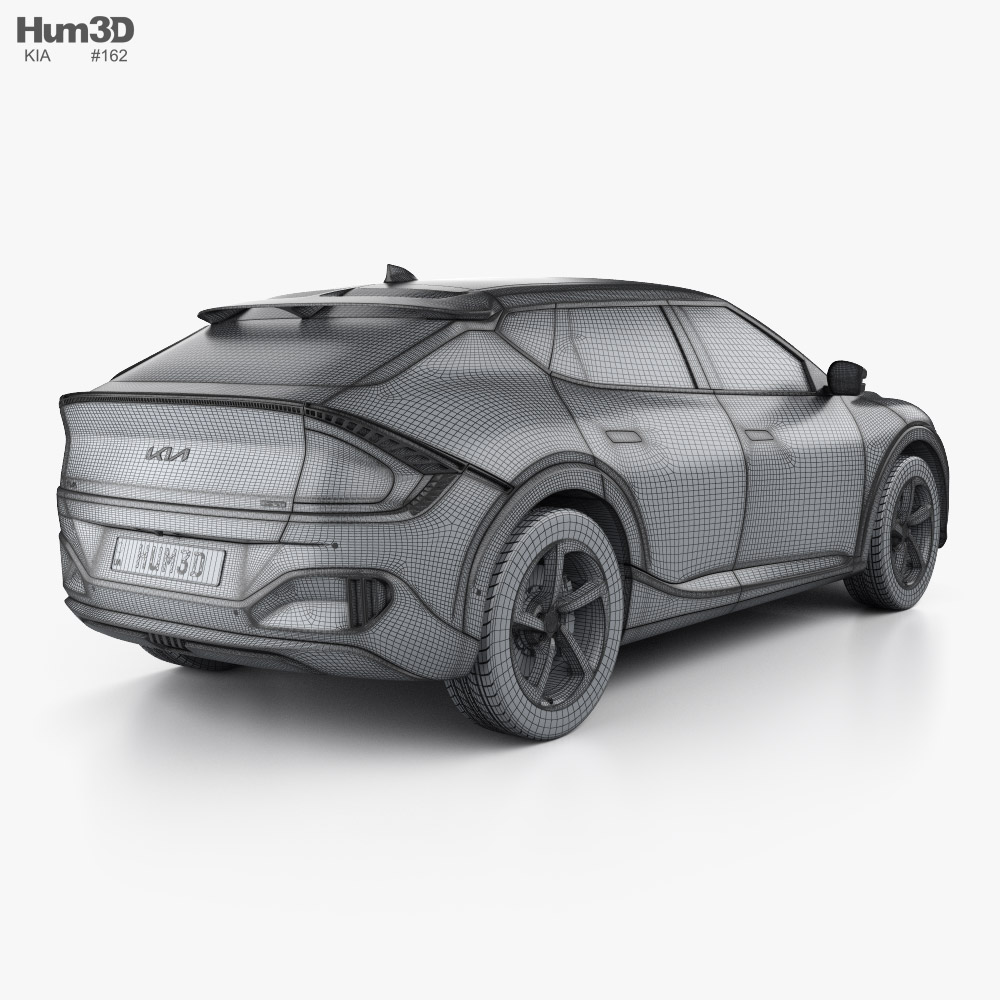 Kia Ev6 Gt 2022 3d Model - Vehicles On Hum3d