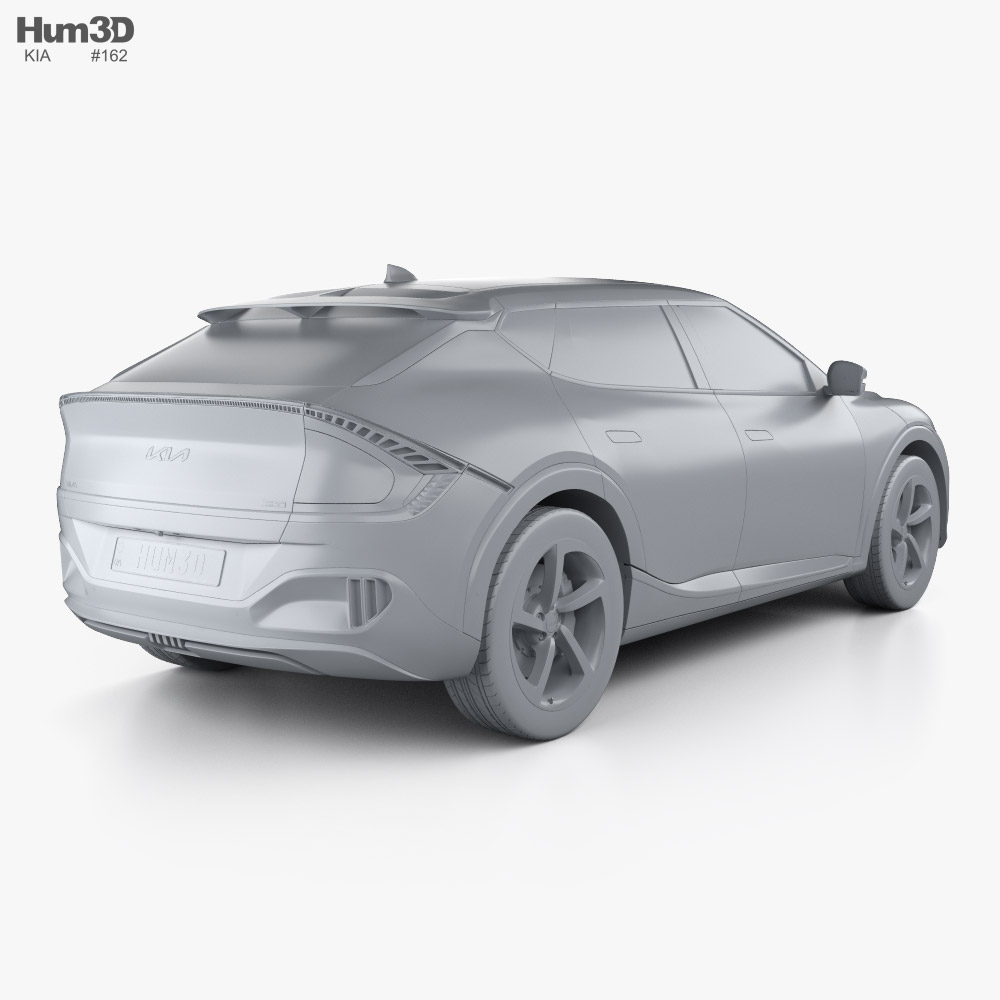 Kia EV6 GT 2022 3D model - Vehicles on Hum3D