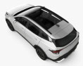 Kia Sportage 2022 3D модель top view