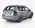 Kia Carens with HQ interior 2010 3d model