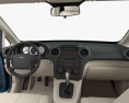 Kia Carens with HQ interior 2010 3d model dashboard