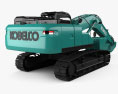 Kobelco SK300LC Excavadora 2020 Modelo 3D vista trasera