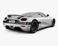 Koenigsegg Agera 2014 3D-Modell Rückansicht