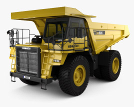 Komatsu HD605 Dump Truck 2009 3D model