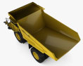 Komatsu HD605 Dump Truck 2009 3d model top view