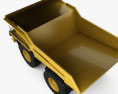 Komatsu 730E Dump Truck 2016 3d model top view