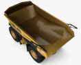 Komatsu AHS Dump Truck 2016 3d model top view