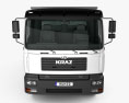 KrAZ C26.2M Tipper Truck 2016 3d model front view