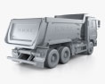 KrAZ C26.2M 自卸式卡车 2013 3D模型
