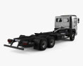 KrAZ 6511 Chassis Truck 2014 3d model back view