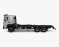 KrAZ 6511 Chassis Truck 2014 3d model side view