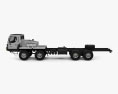 KrAZ 7634HE Chassis Truck 2014 3d model side view