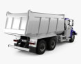 KrAZ C18.1 Dumper Truck 2016 3d model back view