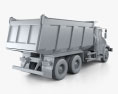 KrAZ C18.1 덤프 트럭 2016 3D 모델 